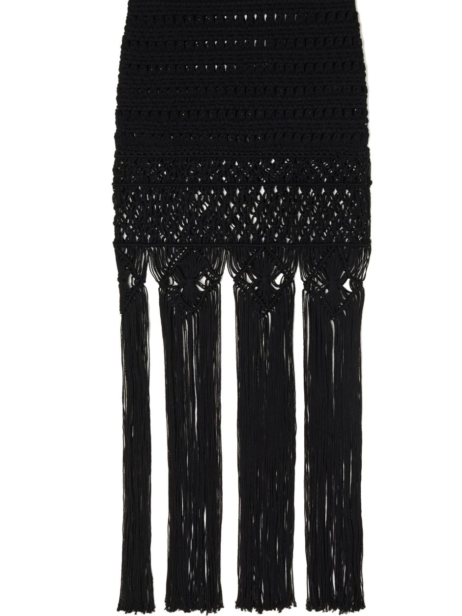 Affordable Women Love India A crochet skirt To Alanui Letter 0814